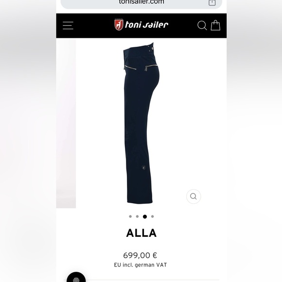 Toni Sailer Alla ski pants - Picture 3 of 4